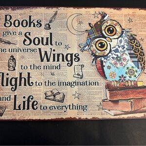 Colorful Owl Wall Art